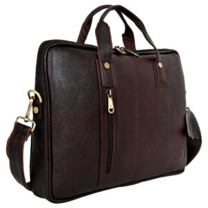 Laptop ACE – Executive Premium Leather Laptop Bag for Men | House of Olivegreen